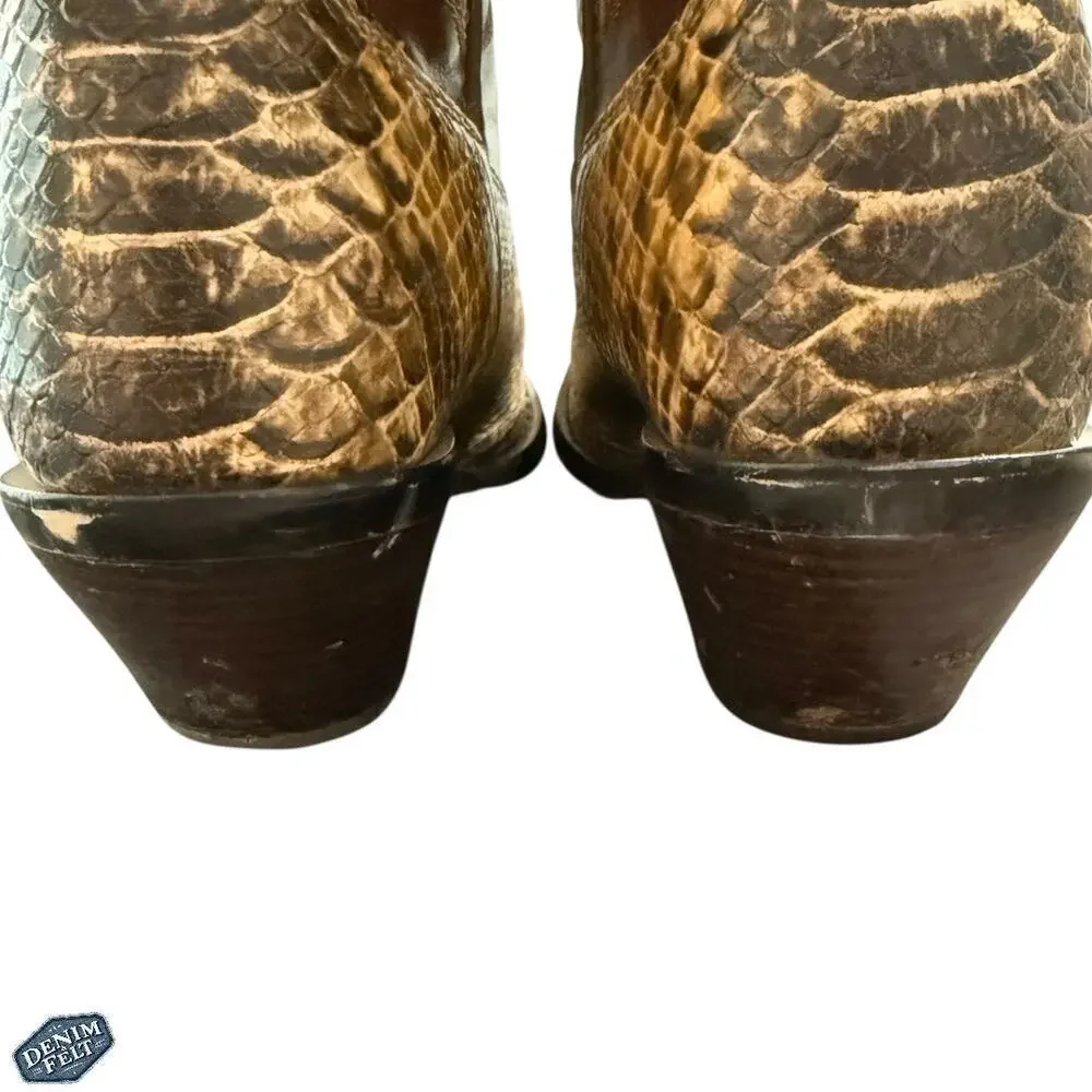Durango® Crush Women's Brown Western/Cowboy‎ Scalloped 11” Boots